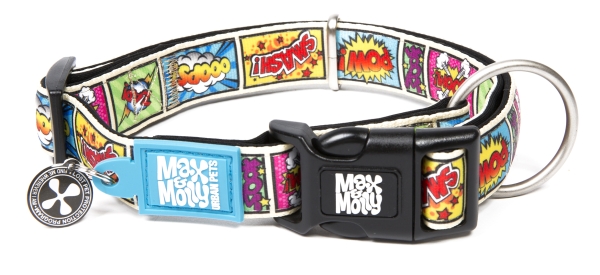 Max & Molly Smart ID Halsband - Comic